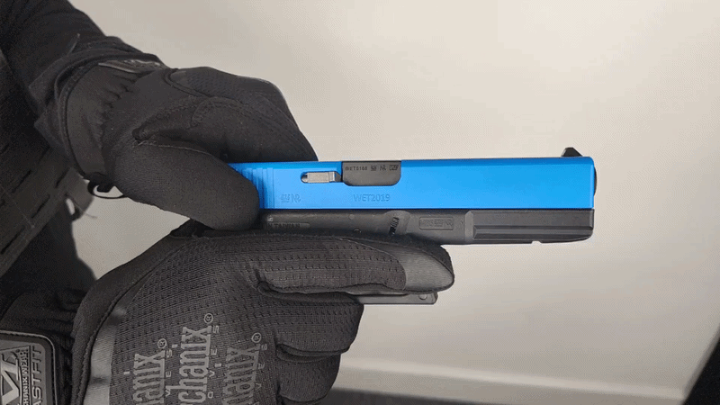 How to rack the slide of the WE EU17 Gen.4