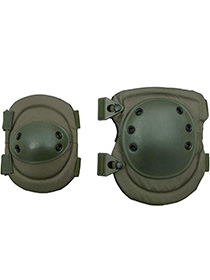 8Fields Tactical Airsoft Knee & Elbow Pads Set; Alta Type, Olive Green