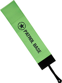 Patrol Base Coloured Team ID Arm Band, Green