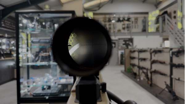 Eye relief bad - Eye too far from the scope