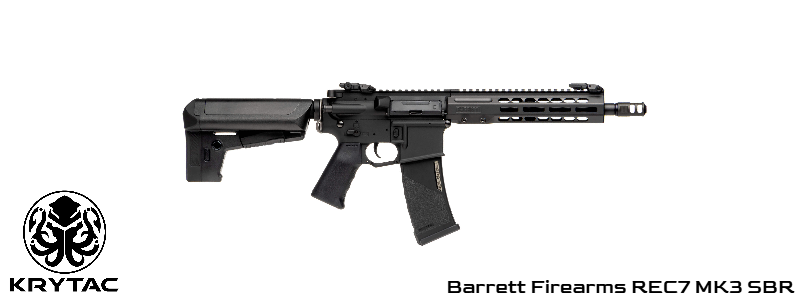 KRYTAC Barrett REC7 MK3 SBR AEG