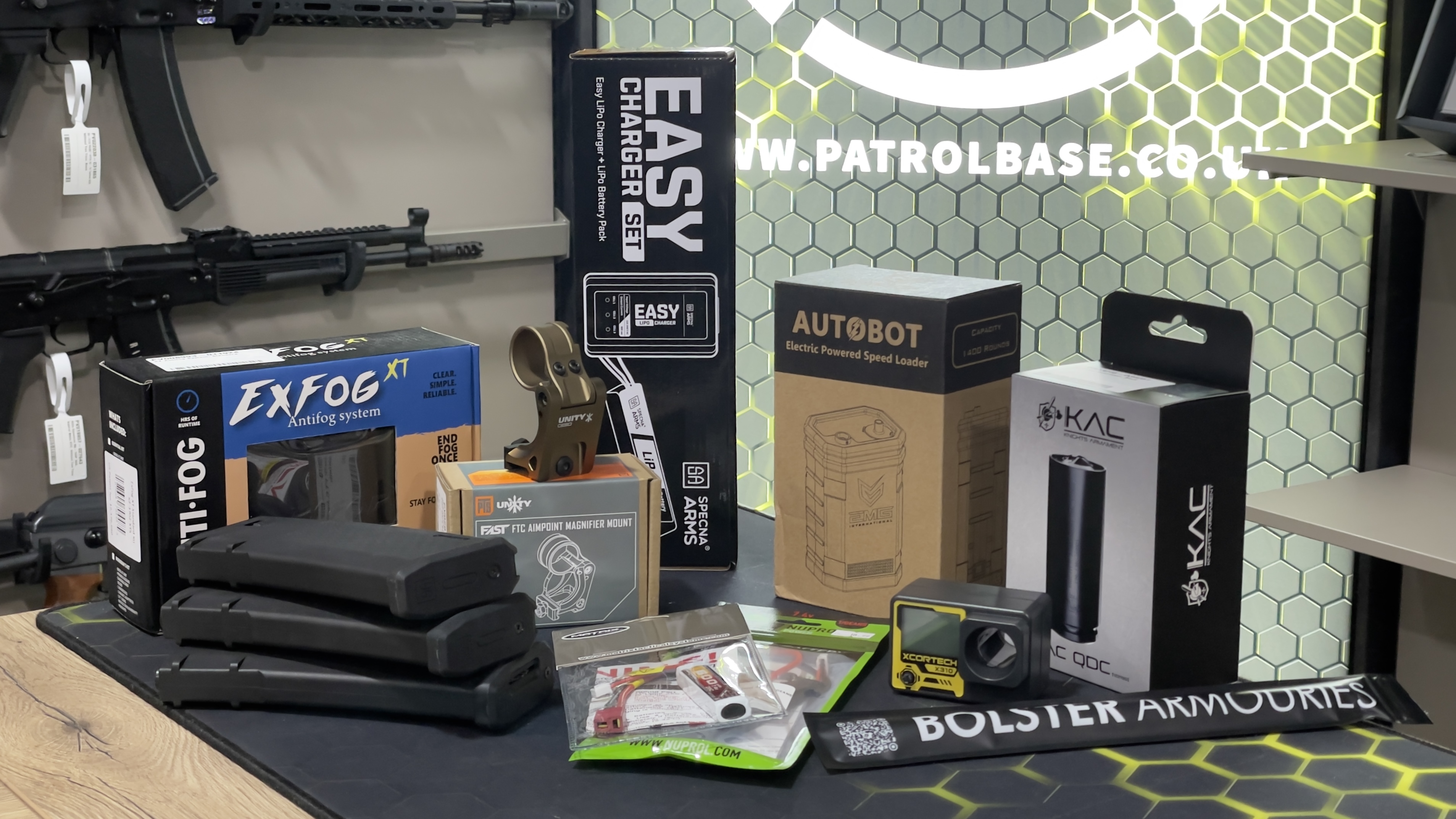 Airsoft Attachments and Equipment at NAF