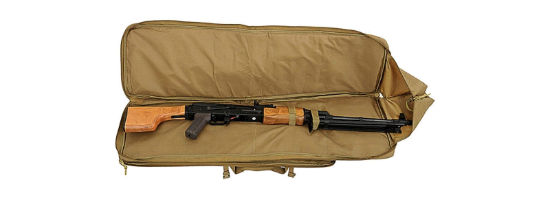 8Fields Tactical Long Double Rifle Case in Tan