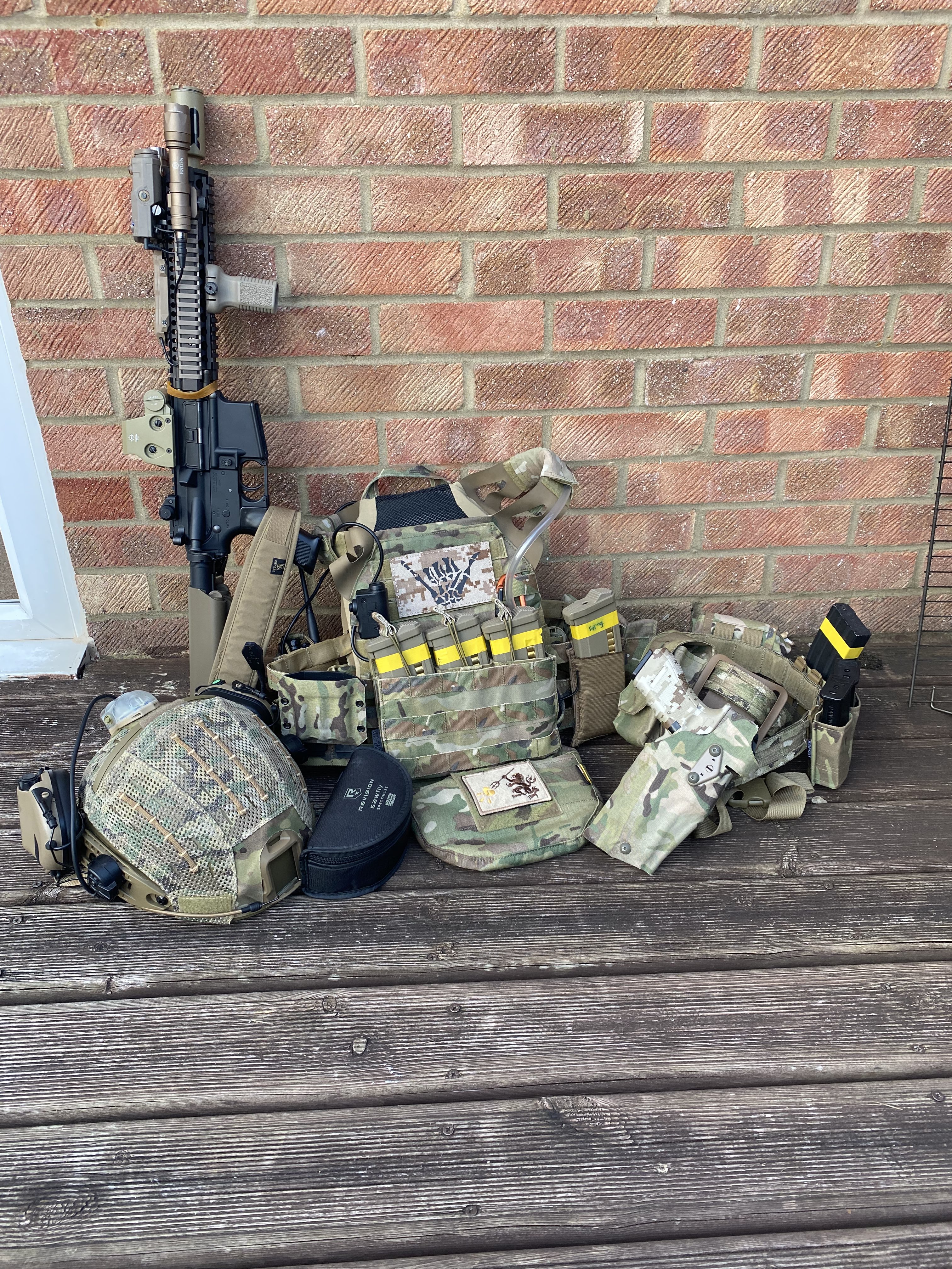 New to airsoft and looking for inspiration on what to put on our