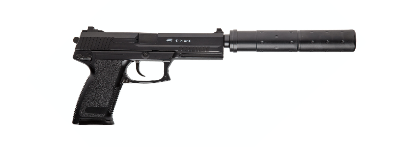 ASG MK23 NBB Pistol with Silencer