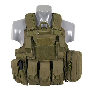8Fields Tactical Combat Vest w/ Releasable Armour System
