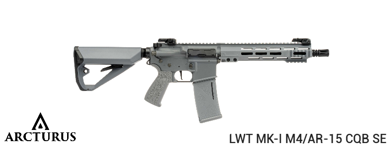 ARCTURUS LWT MK-I M4/AR-15 CQB 10" AEG; SE&trade; MOSFET; Grey