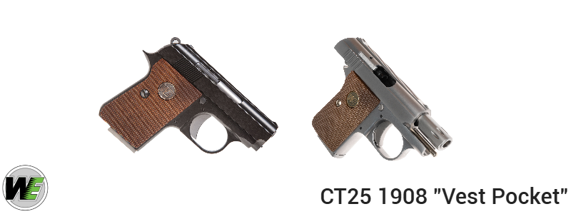 WE CT25 1908 "Vest Pocket" GBB Pistol