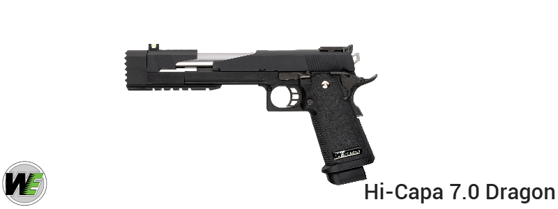 WE Hi-Capa 7.0 Dragon GBB Pistol