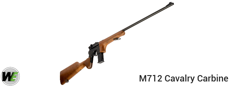 WE M712 Broomhandle Cavalry Carbine GBBR