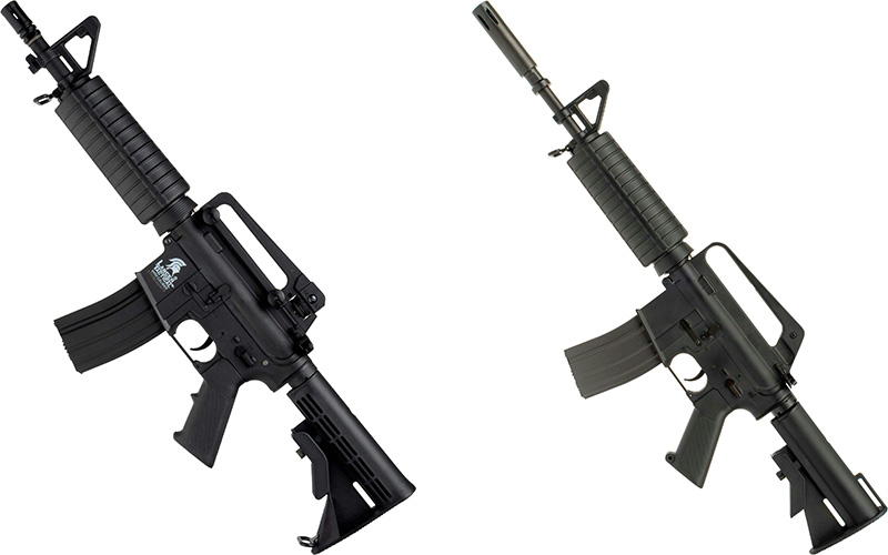 Lancer Tactical M933 Commando Gen.2 AEG and CYMA CM.009F XM177E2 AEG