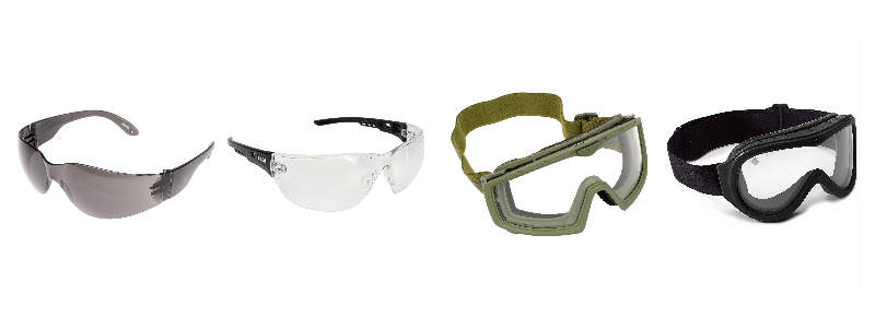 Airsoft Glasses and Goggles