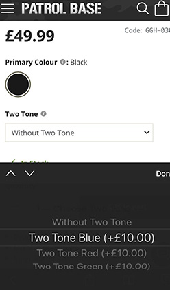 Website help - How to apply an Airsoft Two Tone - Step 2